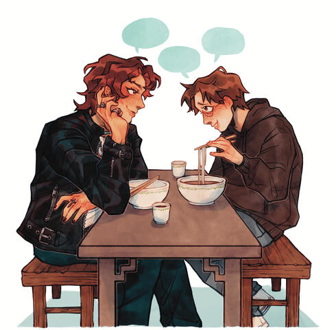 Parallel Worlds: A BingQiu/BinggeYuan Zine (4)